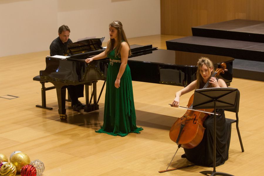 400 personas asisten al concierto de Navidad del Conservatorio Profesional de Música “Pablo Sarasate”