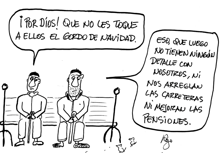 Viñeta de Manolo Royo 22-12-2016