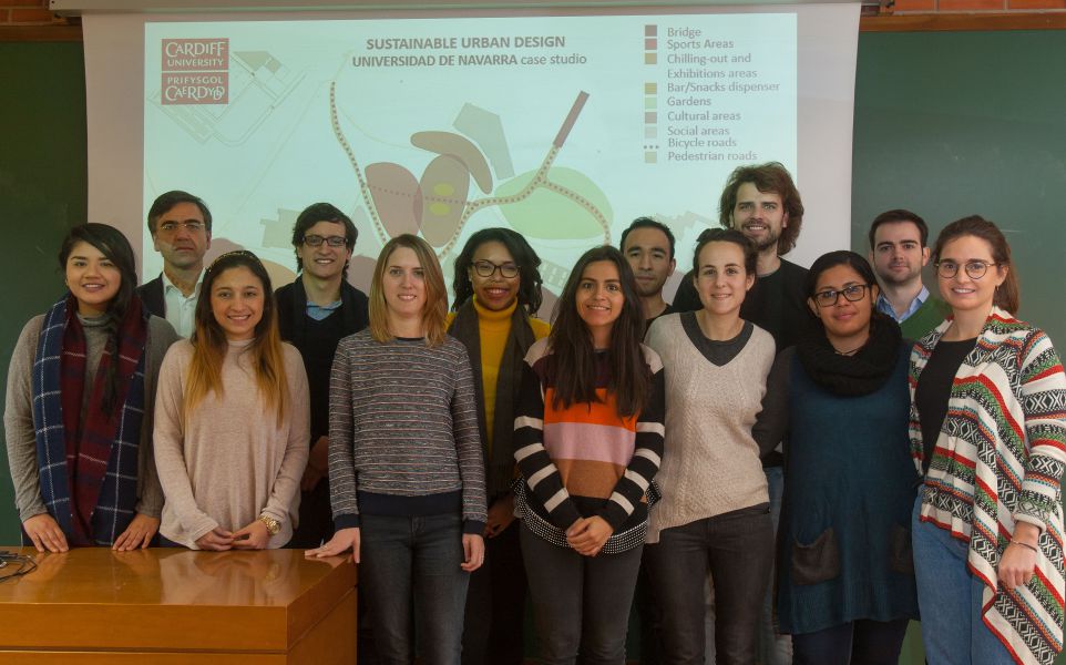 Los alumnos de la Universidad de Navarra diseñan propuestas para mejorar la sostenibilidad del campus de Pamplona