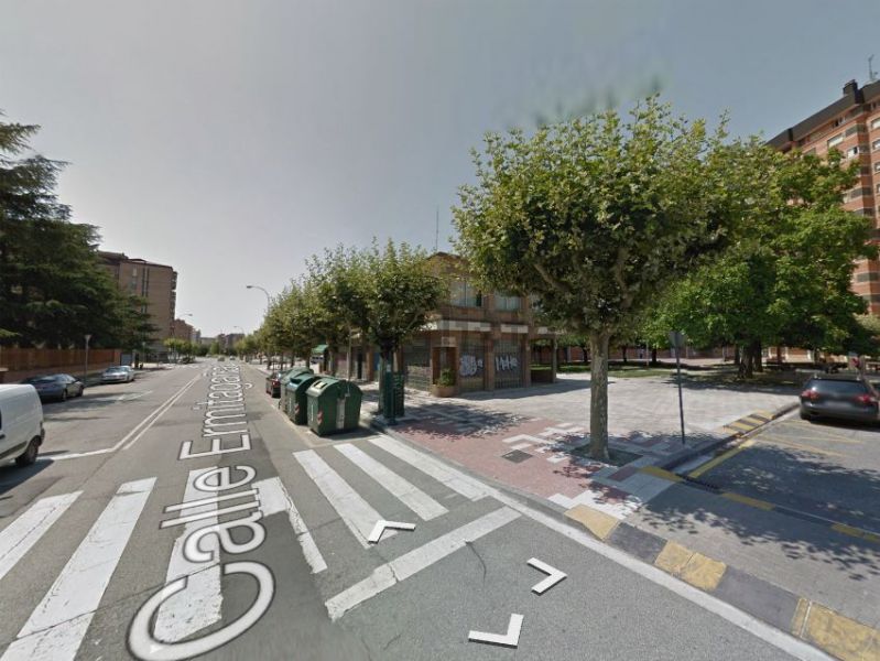 Herida grave una mujer en un atropello en Ermitagaña
