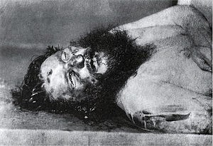 Rasputín con agujeros de bala. Wikipedia