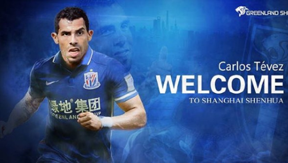 El Shenhua chino convierte a Tévez en el jugador mejor pagado de la historia