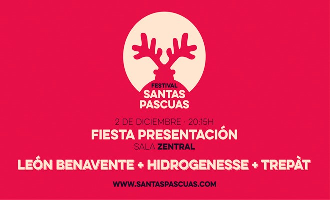 AGENDA: 2 de diciembre, en Central Kafé de Pamplona, PRESENTACIÓN FESTIVAL SANTAS PASCUAS