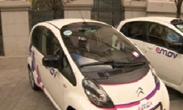 El servicio de coches compartidos, Emov, permite conducir fuera de la M-30