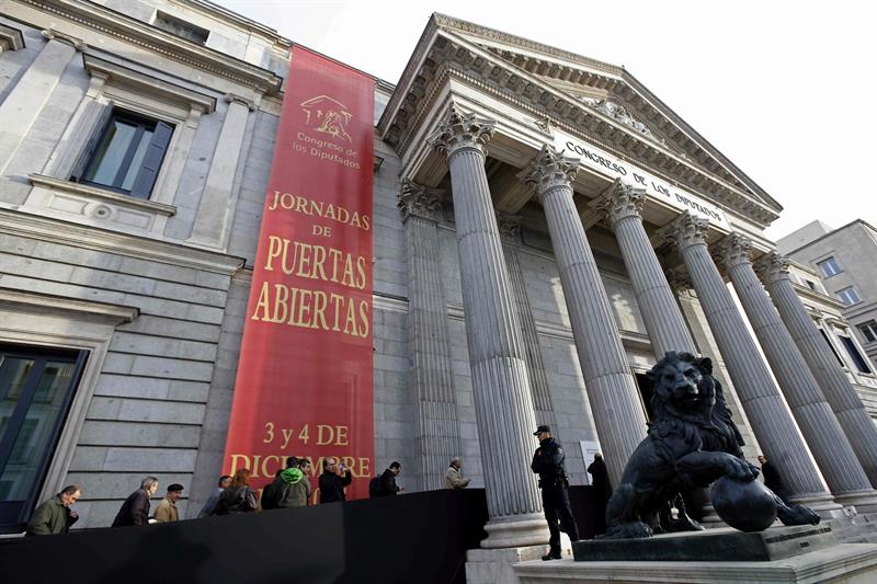 El Congreso abre mañana sus puertas por el día de la Constitución