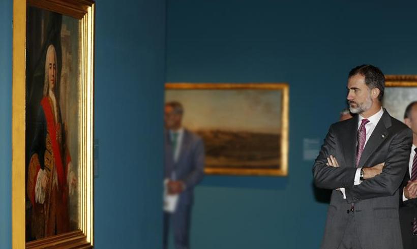 El Rey inaugura la nueva exposición sobre la figura y el legado de Carlos III