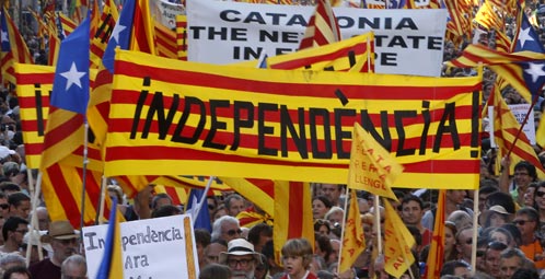 La preocupación por Cataluña sigue cayendo mientras repunta por las pensiones