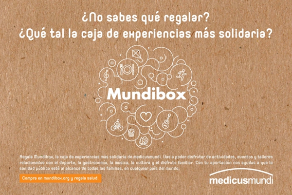 Medicusmundi lanza Mundibox, la caja solidaria para esta Navidad