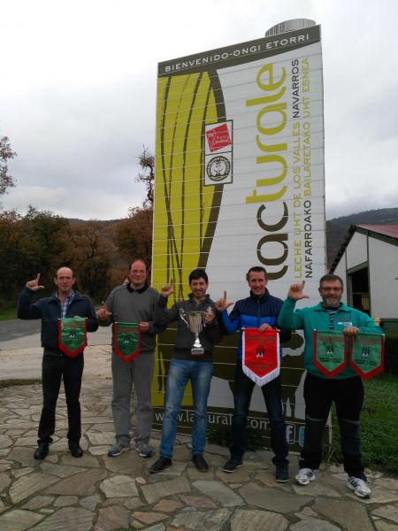 Una ganadería de Lacturale, kattaburu S.C., premiada un año más por sus vacas de categoría superior.