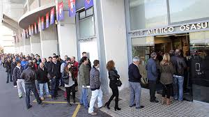 Agotadas las 808 entradas que Osasuna ha puesto a la venta para Anoeta