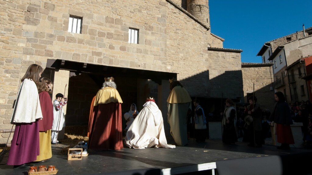 Sangüesa representa uno de los cinco Autos de los Reyes Magos conservados en España
