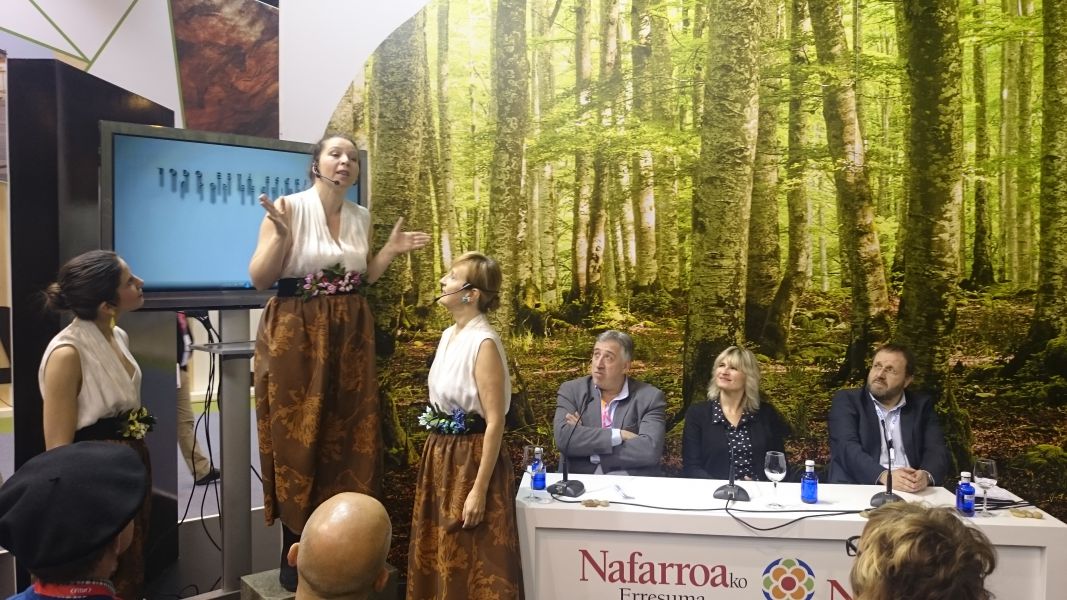 FITUR 2017: Pamplona y sus murallas, protagonistas del stand de Navarra