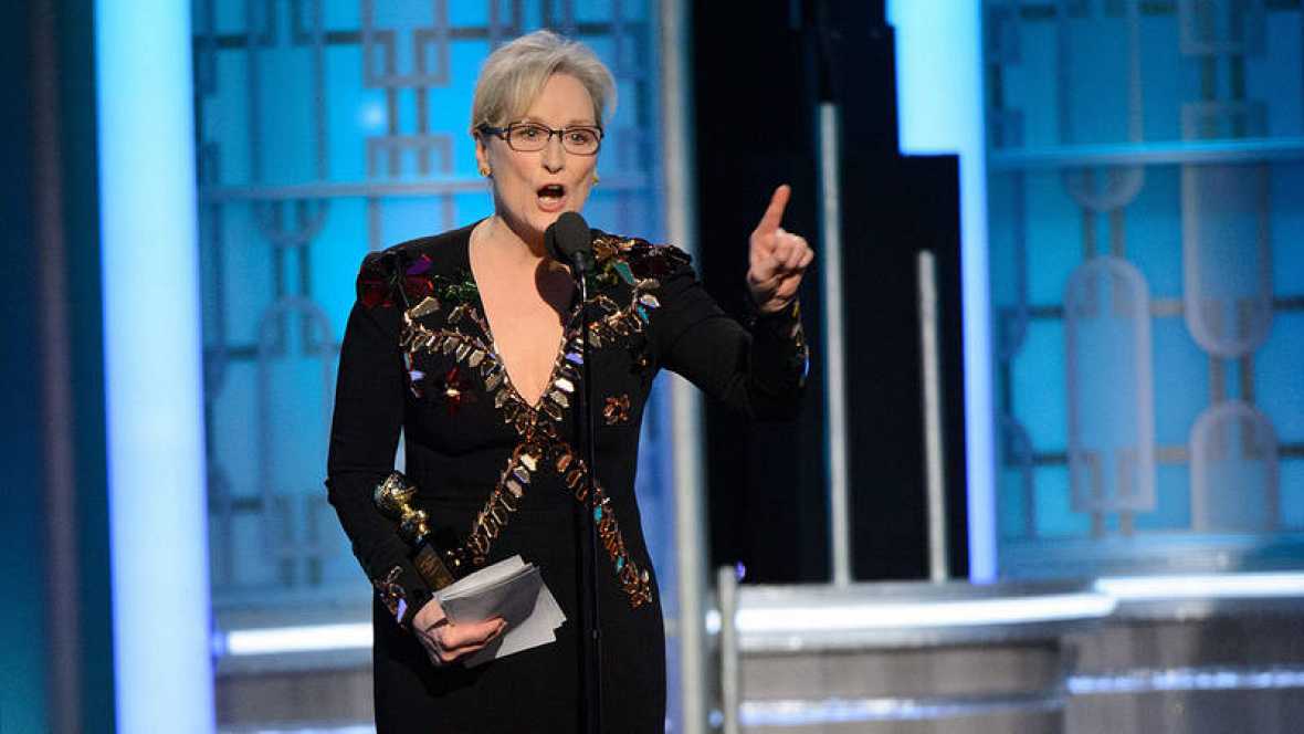 Meryl Streep arremete contra la violencia del discurso antiinmigración de Trump en los Globos de Oro
