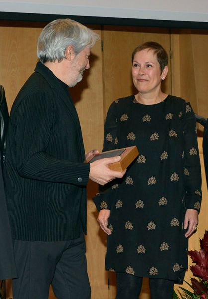 La Presidenta Barkos entrega el Premio San Francisco de Javier 2016 al restaurador Juan Miguel Sola