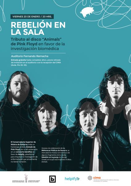 AGENDA: 20 de enero, en Conservatorio Superior de Música de Navarra, Pink Floyd por la ciencia