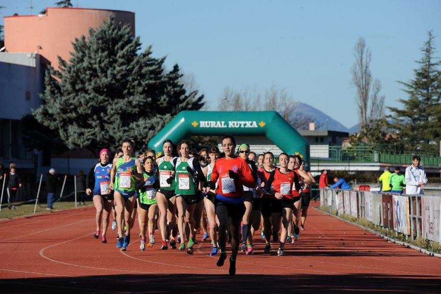 Disputa de Campeonato Navarro de Cross Corto en Burlada