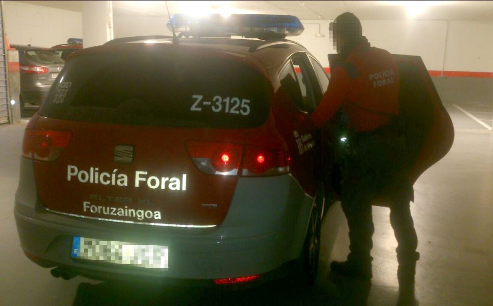Detenido en Falces un vecino de Artajona por un delito de robo con fuerza