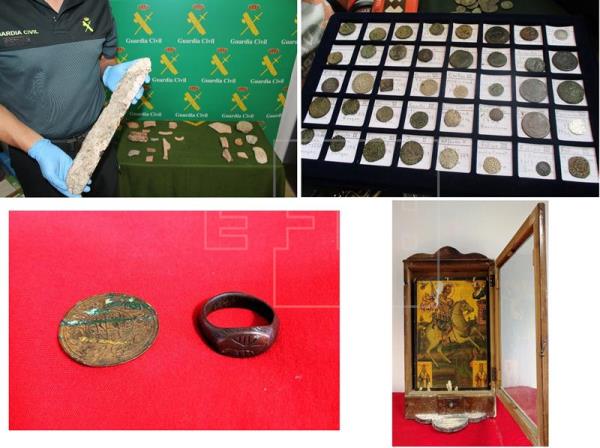 Operación Pandora: 75 detenidos y 3.561 obras de arte recuperadas en Europa