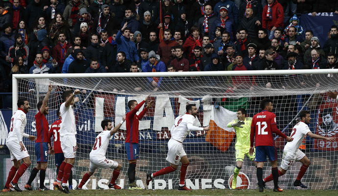 El Sevilla ganó doce de los últimos veinte partidos ante Osasuna