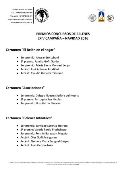 premios belenes