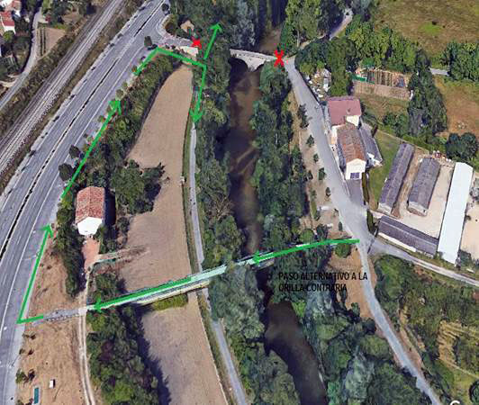 Se inician labores de conservación y mantenimiento en el puente de Miluce