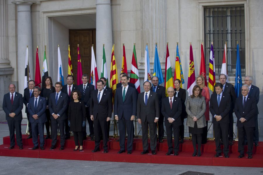rajoy rey presidentes ccaa