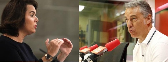 La vicepresidenta apela en Euskadi al 