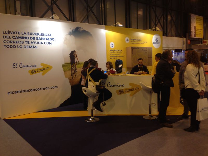 Correos promueve el Camino de Santiago en Fitur 2017