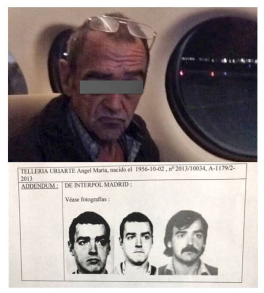El etarra Ángel María Tellería, detenido en México pocos días antes de que sus delitos prescribieran