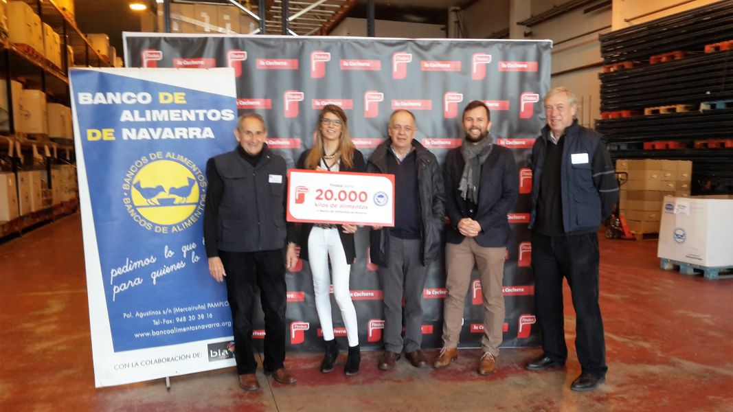 Findus España dona 20.000 kilos de productos a Banco de Alimentos de Navarra
