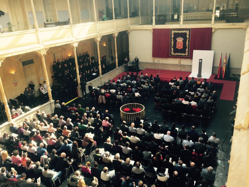 El Gobierno de Navarra celebra el homenaje a las víctimas por 