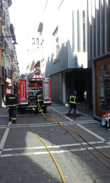 Sofocado un incendio en el Aquavox San Agustín de Pamplona, sin heridos