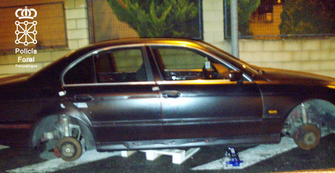 Dos detenidos y cuatro imputados por robos y hurtos en Mutilva y Cordovilla