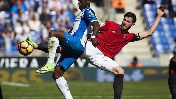 3-0: Un Osasuna inofensivo toca fondo ante el Español