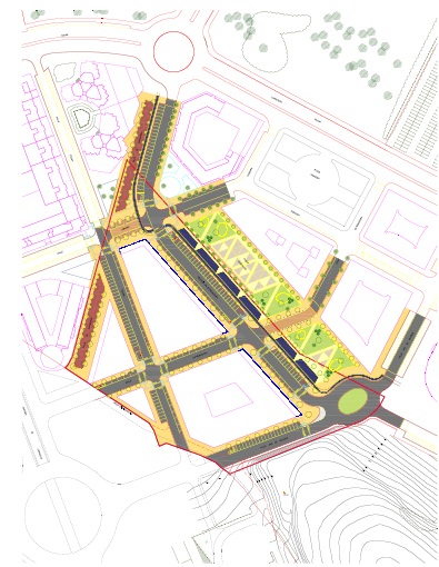 Mañana se abren los viales que unen la avenida Zaragoza y el Sadar en Pamplona