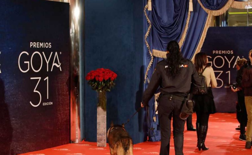 La Policía investiga el robo de 30.000 euros en los Premios Goya