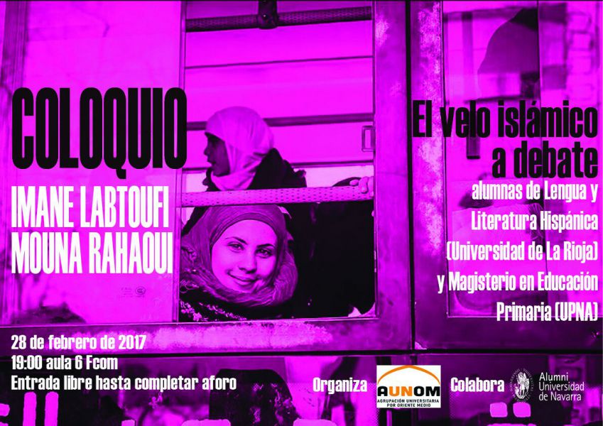 AGENDA: 28 de febrero, en  Universidad de Navarra, Coloquio: El velo islámico a debate