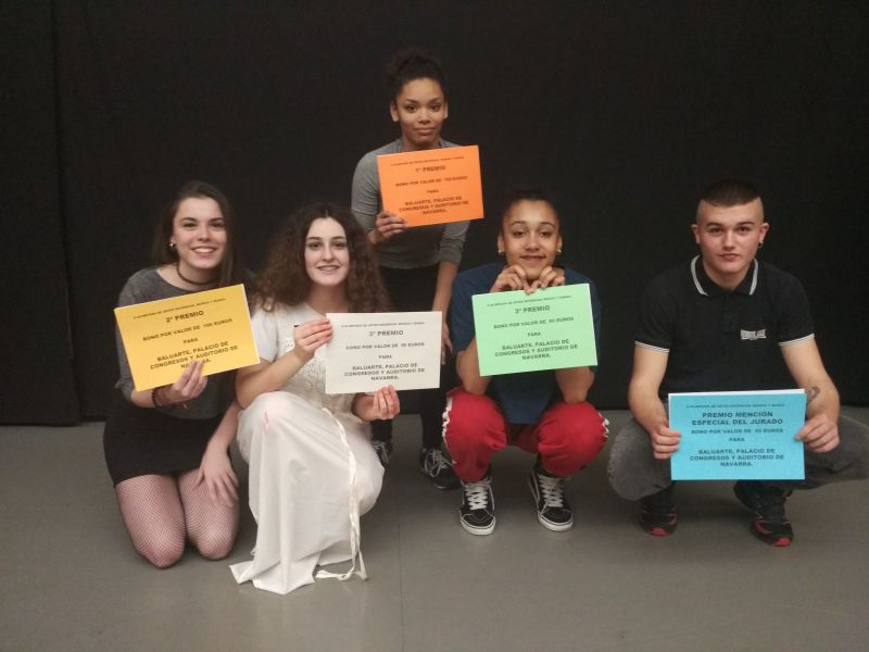Anneya Gelis, Ana Villayandre, Uxuri Etxegia y Sandra Fuente, ganadoras de la II Olimpiada de Artes Escénicas, Música y Danza