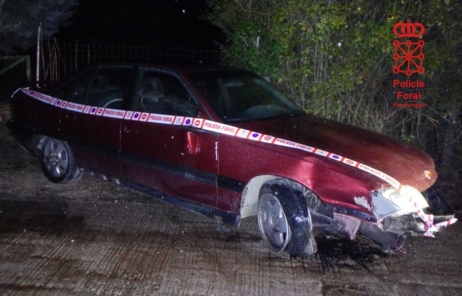 La Policía Foral investiga a 70 conductores por realizar carreras ilegales en Tajonar