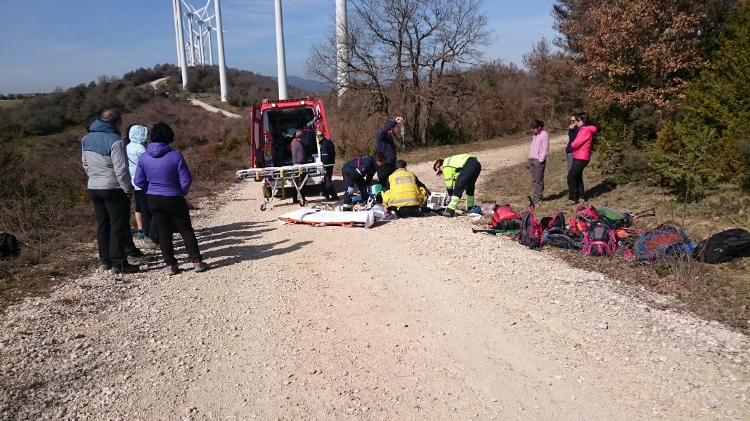 Fallece el montañero rescatado en el alto de Aibar (Navarra)