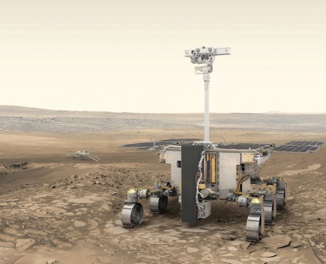 Dos posibles puntos de aterrizaje para la misión ExoMars 2020