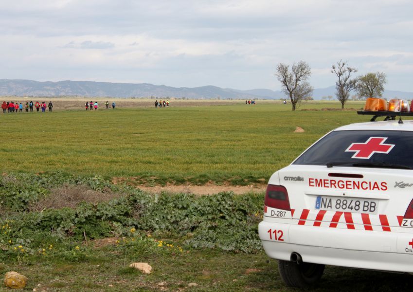 Más de 200 voluntarios de Cruz Roja Navarra para la Javierada 2017