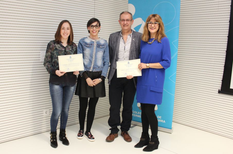 Dos estudios premiados en la II Jornada de Investigación del Colegio de Enfermería de Navarra