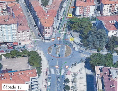 Alteraciones en el tráfico para el fin de semana con precaución en la avenida Villava