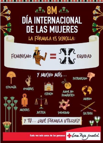 Más del 60 % de las personas atendidas por Cruz Roja Española son mujeres