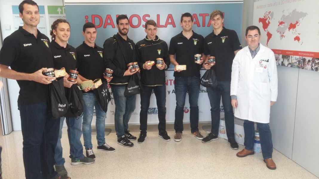 El Equipo de Balonmano Helvetia colabora en 