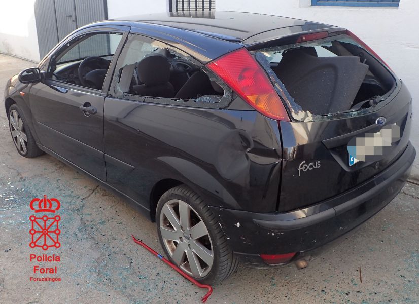 Detenidos tres jóvenes por un presunto delito de robo con fuerza en Murchante