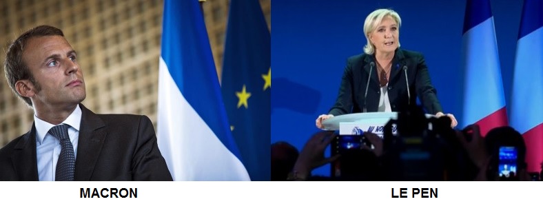 Macron y Le Pen retoman su carrera al Elíseo a dos velocidades