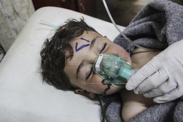 Rusia confirma que la aviación siria bombardeó un depósito de armas tóxicas