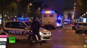 Fuerzas de seguridad francesas tras el tiroteo. Cadena RT
